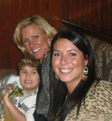 Owner Drew's wife Kirsten and children Jake and Rachel