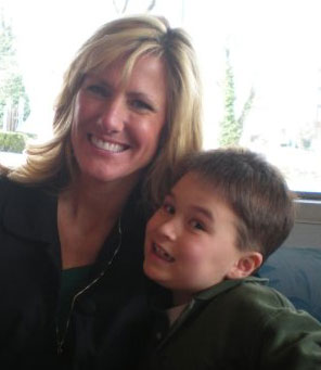Owner Drew's wife Kirsten and their son Jake